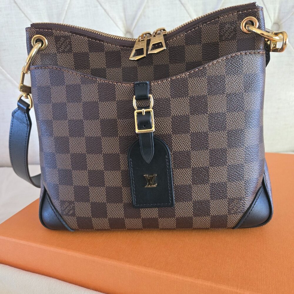 Louis Vuitton Odeon PM bag in Damier Ebene